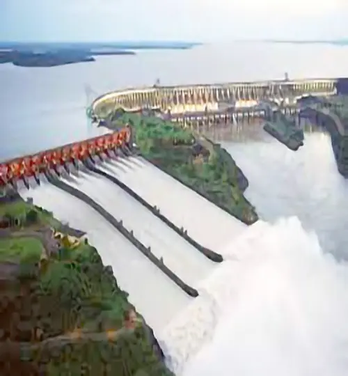 Represa Itaipú, Foz de Iguazú.