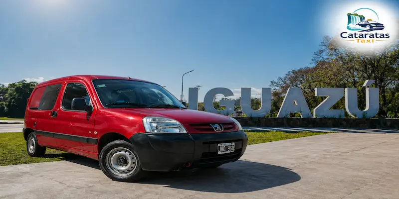 Peugeot Partner de Cataratas Taxi para traslados familiares con equipaje en Puerto Iguazú